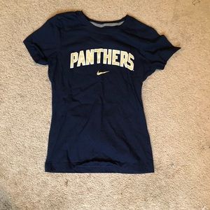 Nike University of Pittsburgh dry fit tee